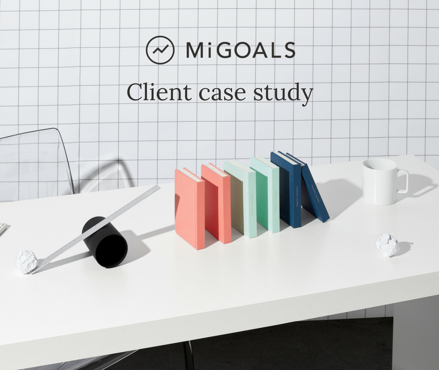 MiGOALS client case study|MiGOALS Copywriting case Study diary|MiGOALS copywriting case study